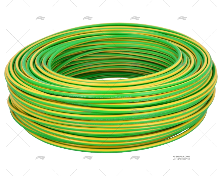 CAVO H05V/H07V 35    GIALLO-VERDE  50m