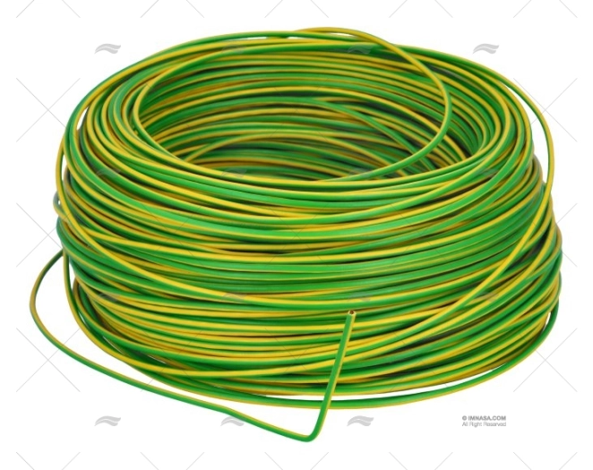 CAVO H05V/H07V 70    GIALLO-VERDE  50m