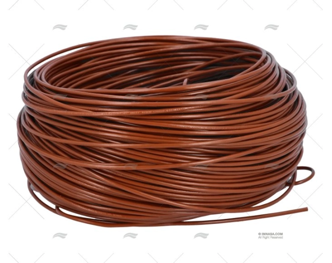 CAVO H05V/H07V  0.75 MARRONE      100m