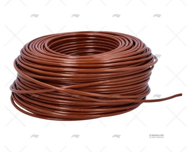 CAVO H05V/H07V  6    MARRONE      100m