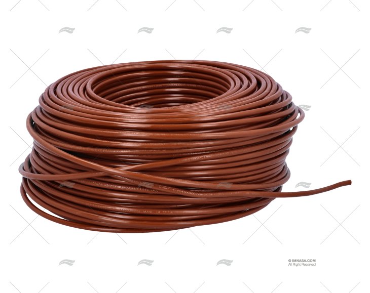 CAVO H05V/H07V  6    MARRONE      100m