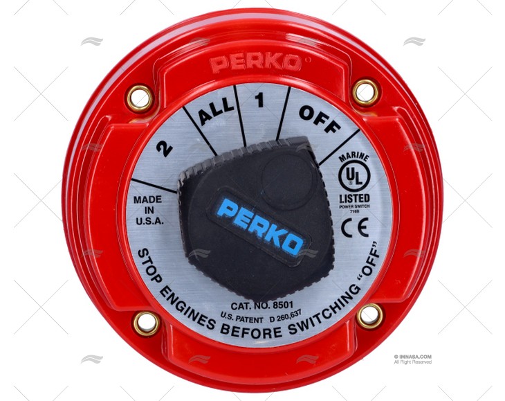 DESCONECTOR BATERIA 250A 3P 135X134 PERKO