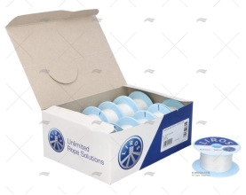 CAJA BOB. HILO COSER  10cx140m 0,3mm BLA LIROS