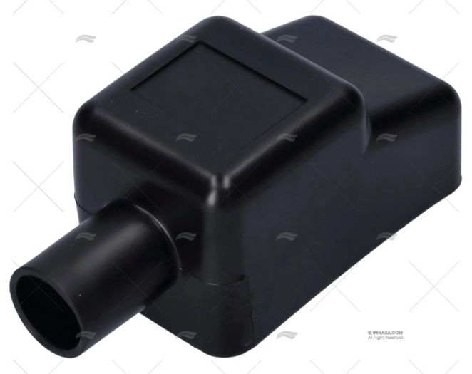 COPERCHIO MORSETTO NERO CAVO 5/8" - 15mm