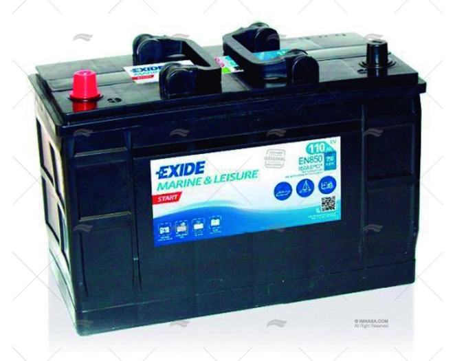 BATERIA 110A SER EXIDE MARINE BATERIA 110A SER EXIDE MARINE