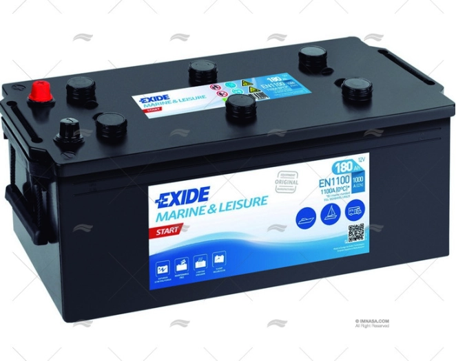 BATTERY  EXIDE 180A