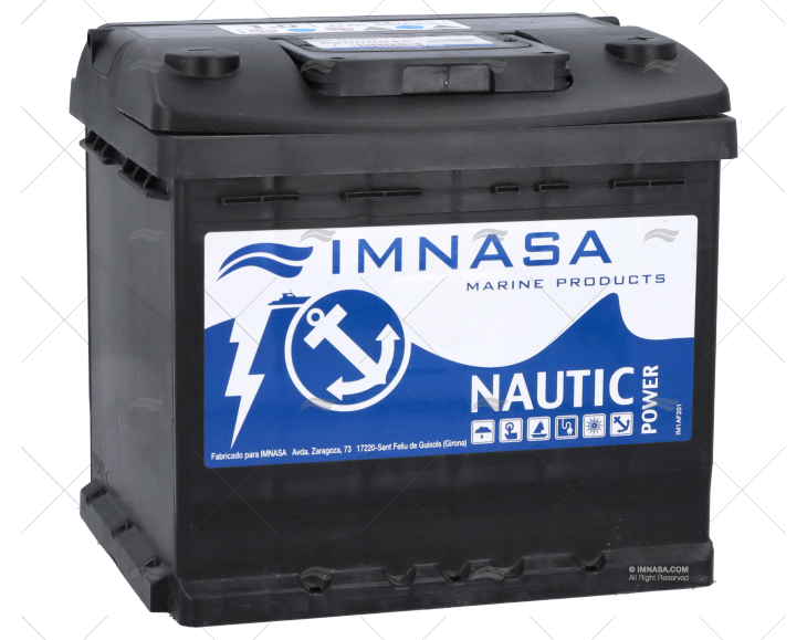 Bateria  45A Arranque IMNASA MARINE