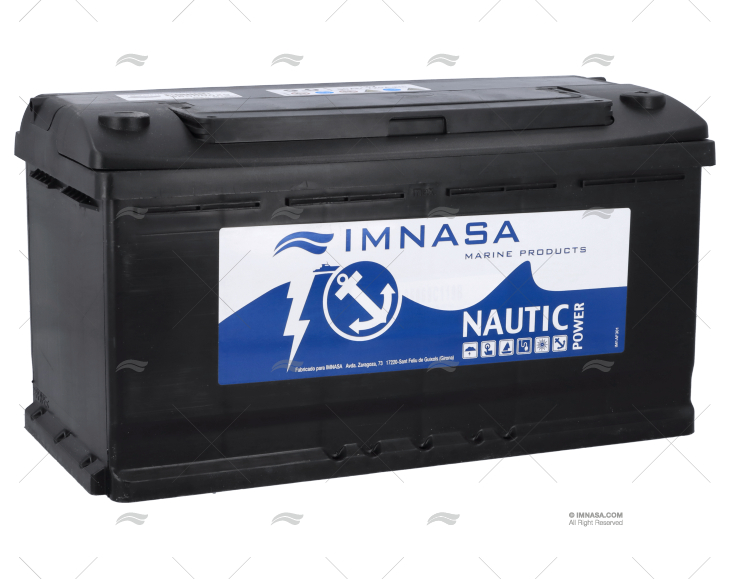 BATTERIA  90A AVVIAMENTO IMNASA MARINE