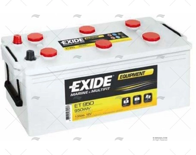 BATERIA NAVIO EXIDE SERVIÇO 135A