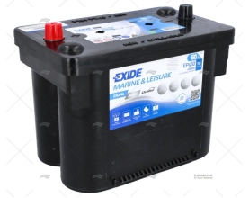 BATTERY EXIDE MARINE DUAL AGM 50A