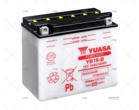 BATTERIA  16A AVV EXIDE JETYB16-B YUASA