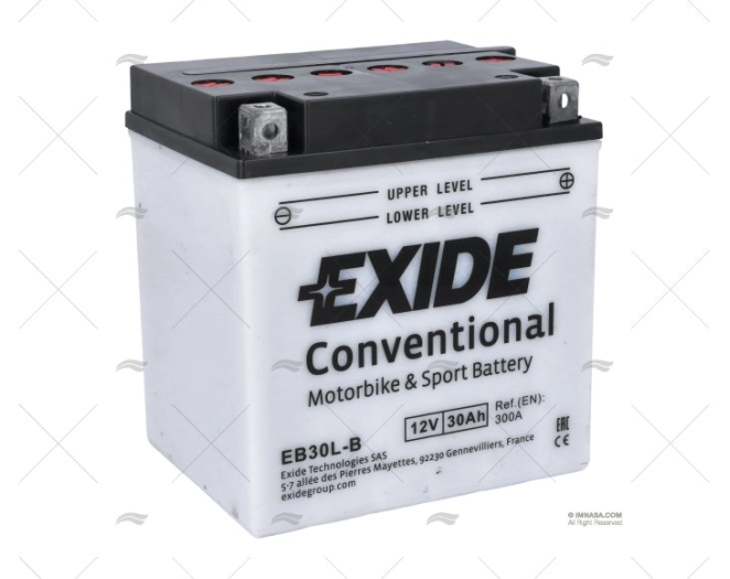 BATTERIA  30A AVVIAMENTO EXIDE JETYB30L-B