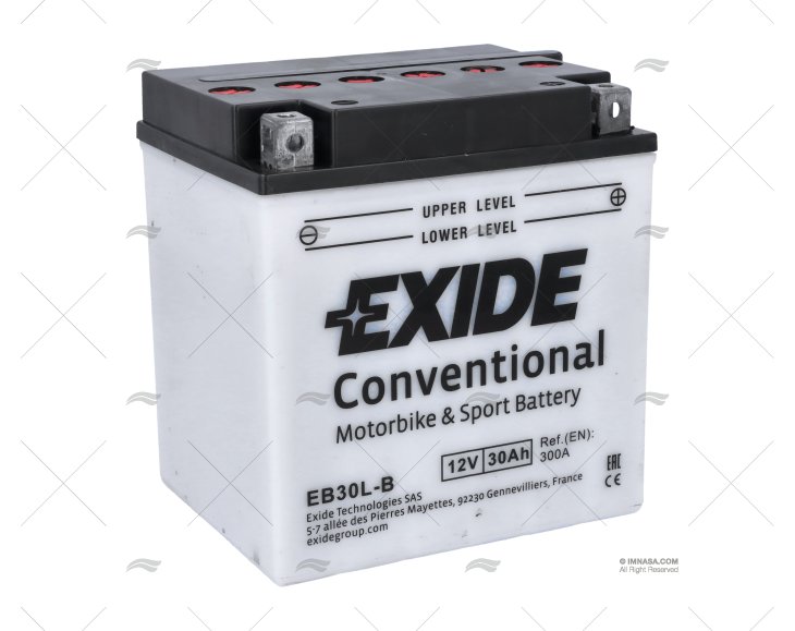 BATTERIA  30A AVVIAMENTO EXIDE JETYB30L-B