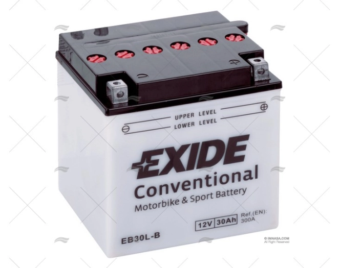 BATERIA 30A ARR EXIDE JETYB30L-B BATERIA 30A ARR EXIDE JETYB30L-B
