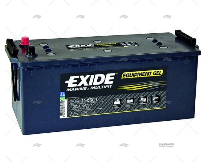 BATERIA 140A GEL EXIDE MARINE