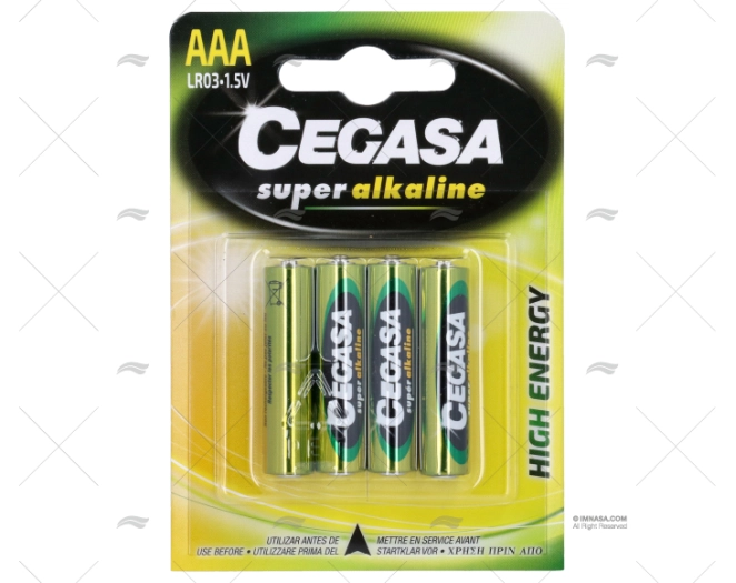 BATERIA PILHA AAA    1,5v/4Ud.