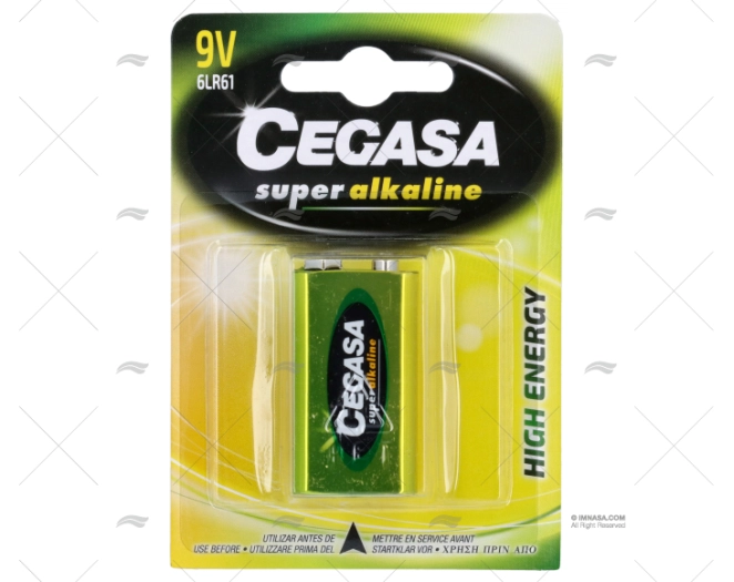 BATERIA PILHA F22    9,0v/1Ud.
