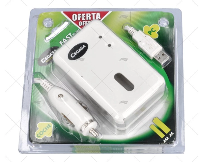 CARGADOR PILAS HR6/HR03