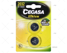 BATERIA PILHA CR2032 3,0v/2Un.