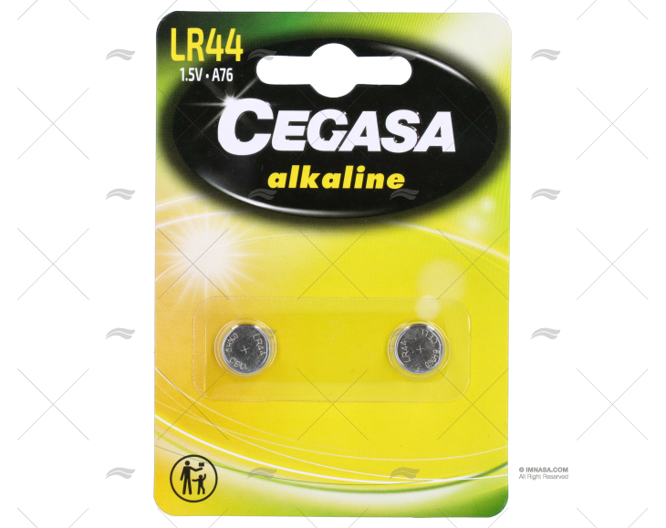 BATERIA PILA LR44   1,5V/2Ud.