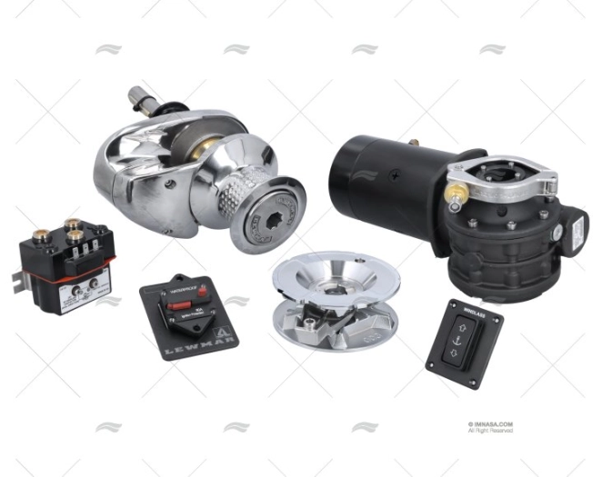 KIT MOLINETE V3 24V 1000W C/SINO 10mm LEWMAR