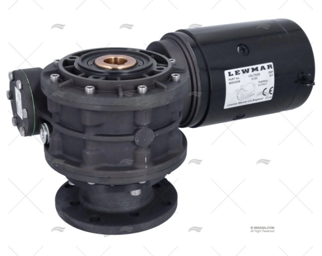 MOTOR MOLINETE  12V 2000W V5-C5 REDUTOR LEWMAR