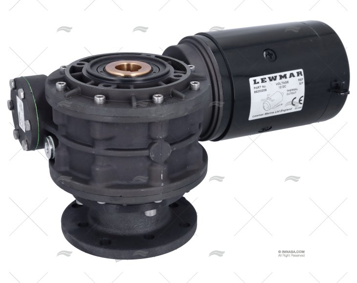 MOTOR MOLINETE  12V 2000W V5-C5 REDUTOR LEWMAR