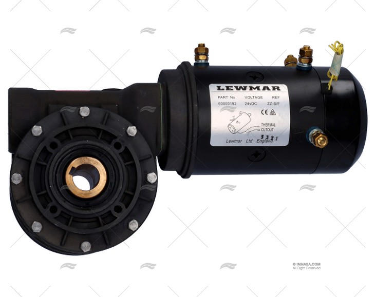 MOTOR MOLINETE  24V 2000W V4 REDUTOR C/ LEWMAR