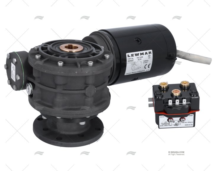 MOTORE SALPANCORA  24V 2000W V5 RIDUTTORE C/ LEWMAR