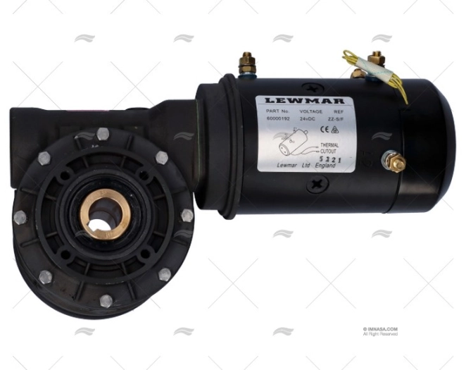 MOTOR MOLINETE  24V 2000W V4/CPX4 REDUTOR LEWMAR
