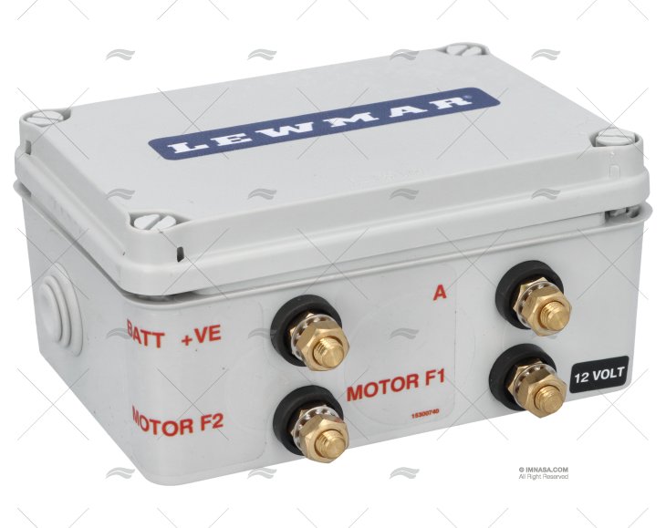SCATOLA CONTROLLO DOPPIO 12V LEWMAR