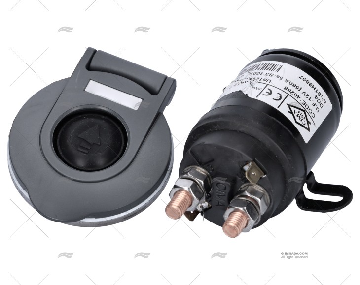 PULSANTE SALPANCORA PIEDE ROSSO  12V 140A UP