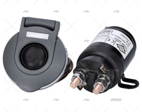 PULSANTE SALPANCORA PIEDE NERO 24V 120A UP