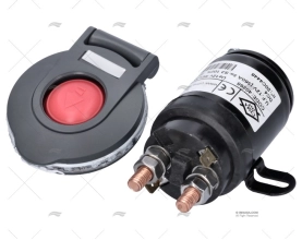 PULSANTE SALPANCORA PIEDE ROSSO  12V 140A DOW