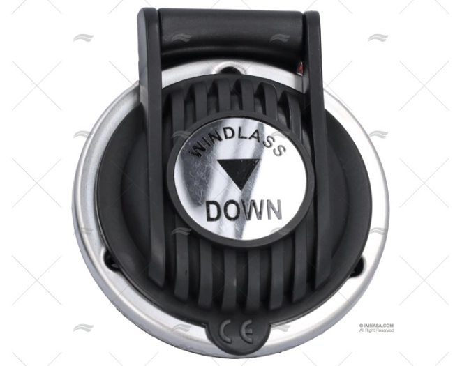 PULSANTE SALPANCORA PIEDE ROSSO  24V 120A DOW