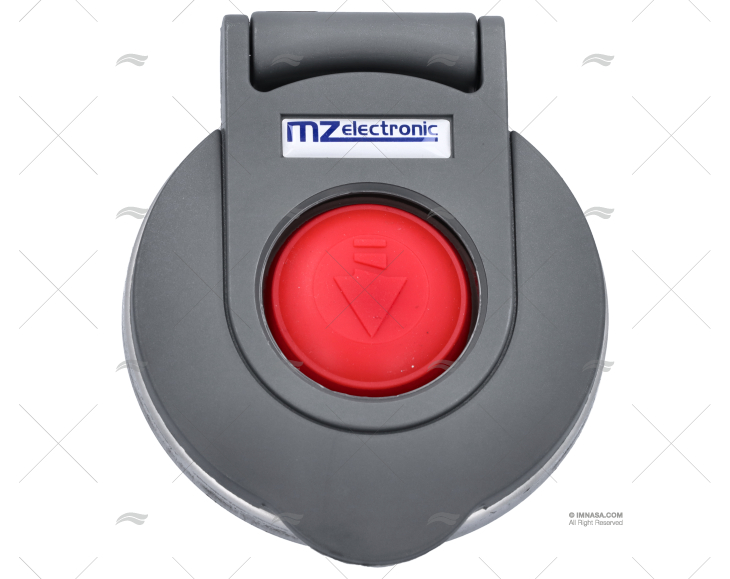 PULSANTE SALPANCORA PIEDE GRIGIO   GOMMA R BASSO MZ ELECTRONICS