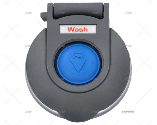 PULSANTE SALPANCORA PIEDE GRIGIO   GOMMA R WASC MZ ELECTRONICS