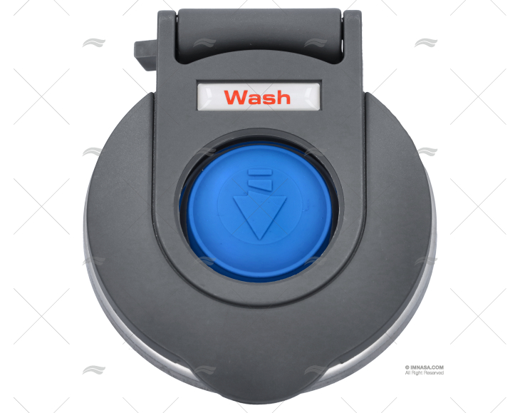 PULSADOR MOLINETE PÉ CINZA   BORRACHA R WASC MZ ELECTRONICS