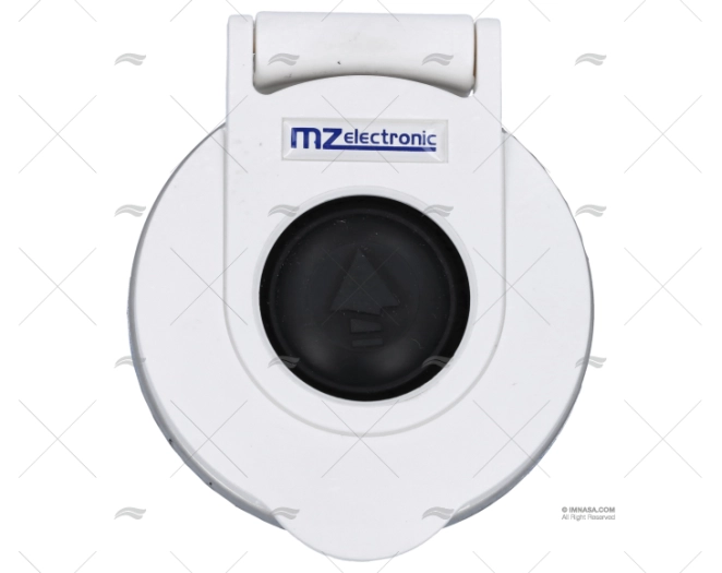 PULSADOR MOLINETE PÉ BRANCO BORRACHA N UP MZ ELECTRONICS