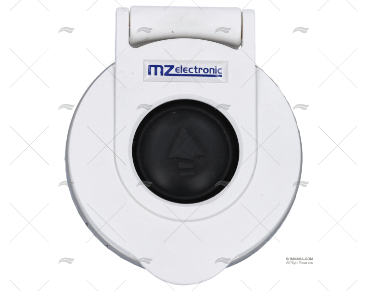 PULSADOR MOLINETE PÉ BRANCO BORRACHA N UP MZ ELECTRONICS
