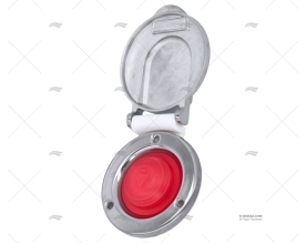 PULSADOR MOLINETE PÉ INOX BORRACHA R DOWN MZ ELECTRONICS