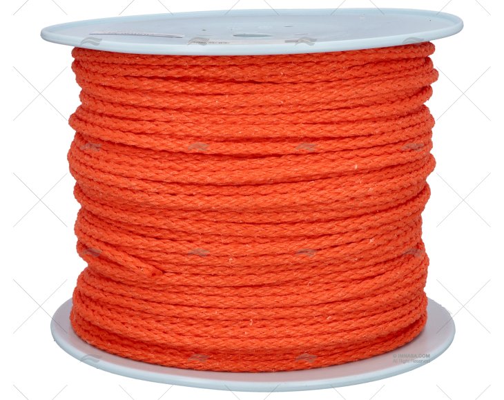 ROPE SKI ORANGE 8mm / ROLL 200MT LIROS