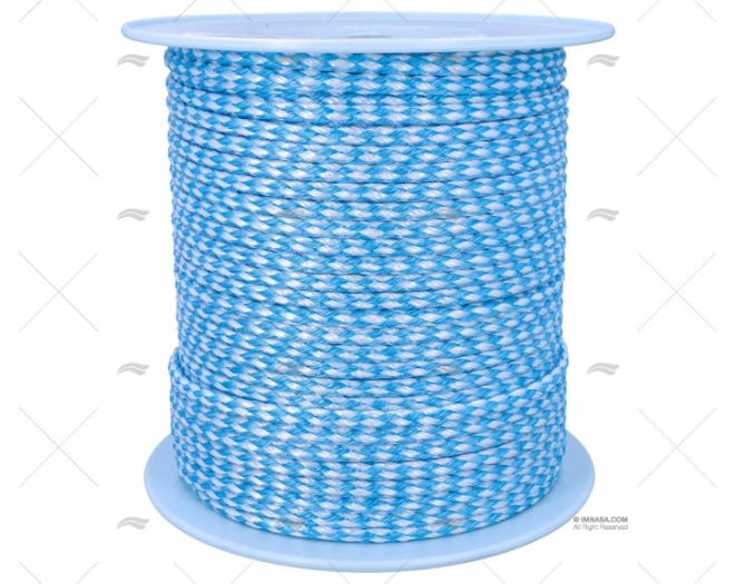 CABO MULTIUSOS 10mm BRANCO/AZUL 200m LIROS