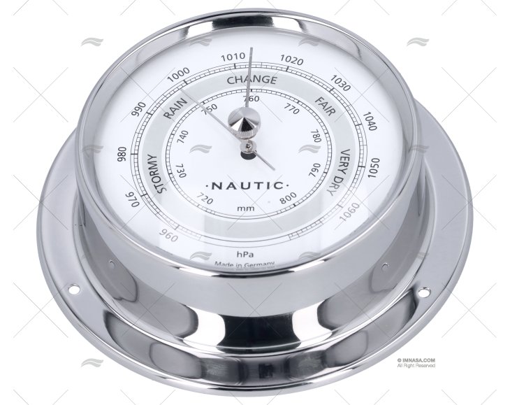 BARÓMETRO INOX 83mm BARIGO