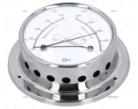 TERMO-IGROMETRO ACCIAIO INOX 83MM BARIGO
