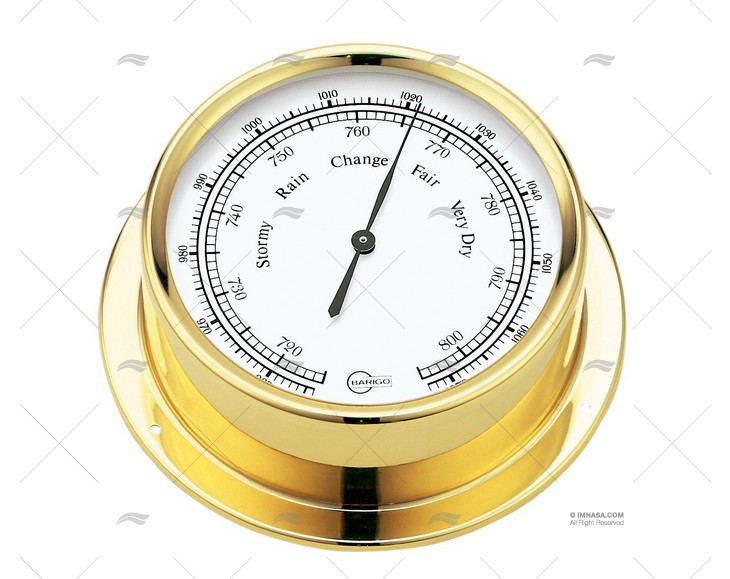 BAROMETER BRASS 100mm IMNASA BAROMETER BRASS 100mm IMNASA