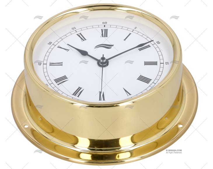 CLOCK BRASS 100mm IMNASA CLOCK BRASS 100mm IMNASA