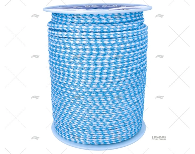 CABO MULTIUSOS 12mm BRANCO/AZUL 200m LIROS