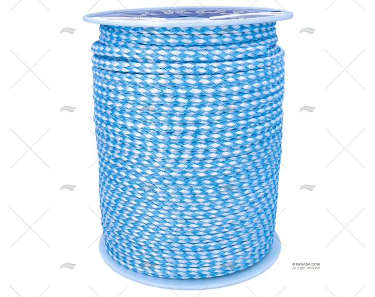 CABO MULTIUSOS 12mm BRANCO/AZUL 200m LIROS