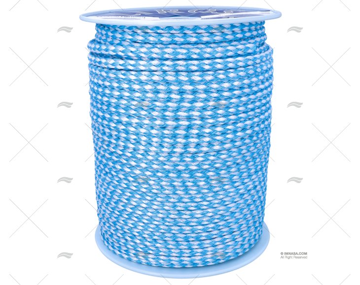 ROPE  MULTI-USE 12mm WHITE/BLUE 200m